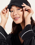 Inez Washable Silk Eye Mask