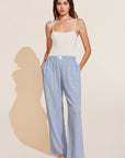 Nautico Boxer Pant - Wedgewood Blue/White