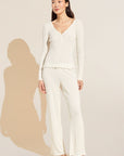 Pointelle Pant - Ivory