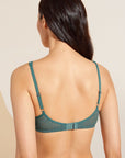 Soft Stretch Recycled Lace Plunge Bralette