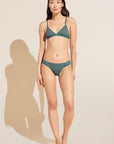 Soft Stretch Recycled Lace Triangle Bralette