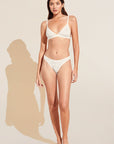 Soft Stretch Recycled Lace Triangle Bralette