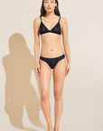 Soft Stretch Recycled Lace Triangle Bralette