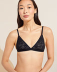 Soft Stretch Recycled Lace Triangle Bralette