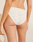 Soft Stretch Recycled Lace High Leg Brief