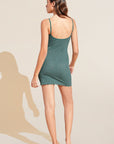 Soft Stretch Recycled Lace Slip - Agave