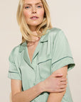 Inez Washable Silk Short PJ Set