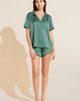 Inez Washable Silk Short PJ Set