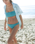 Annia Textured Bikini Bottom