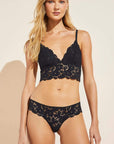 Naya Longline Bralette - Black