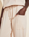 Brie Combed Cotton Jumpsuit - Antique Rose