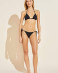 Sadie Textured Bikini Bottom