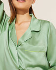 Inez Washable Silk Long PJ Set
