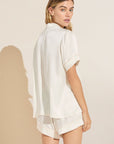 Inez Washable Silk Short PJ Set
