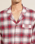 Mens Flannel Long PJ Set