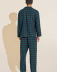 Mens Flannel Long PJ Set
