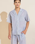 Men's Organic Sandwashed Cotton Short PJ Set