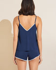 Frida TENCEL™ Modal Cami & Shortie Short PJ - Navy/Ivory