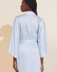 Inez Washable Silk Short Robe