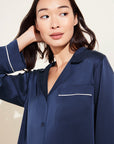 Inez Washable Silk Long PJ Set