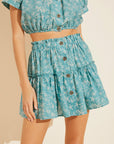 Nellie Organic Cotton Voile Beach Skirt
