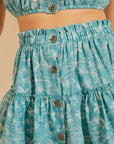 Nellie Organic Cotton Voile Beach Skirt