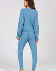Blair French Terry Sweatshirt - Blue Shadow