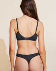 Soft Stretch Recycled Lace Plunge Bralette