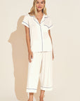 Gisele TENCEL™ Modal Short Sleeve Cropped PJ Set