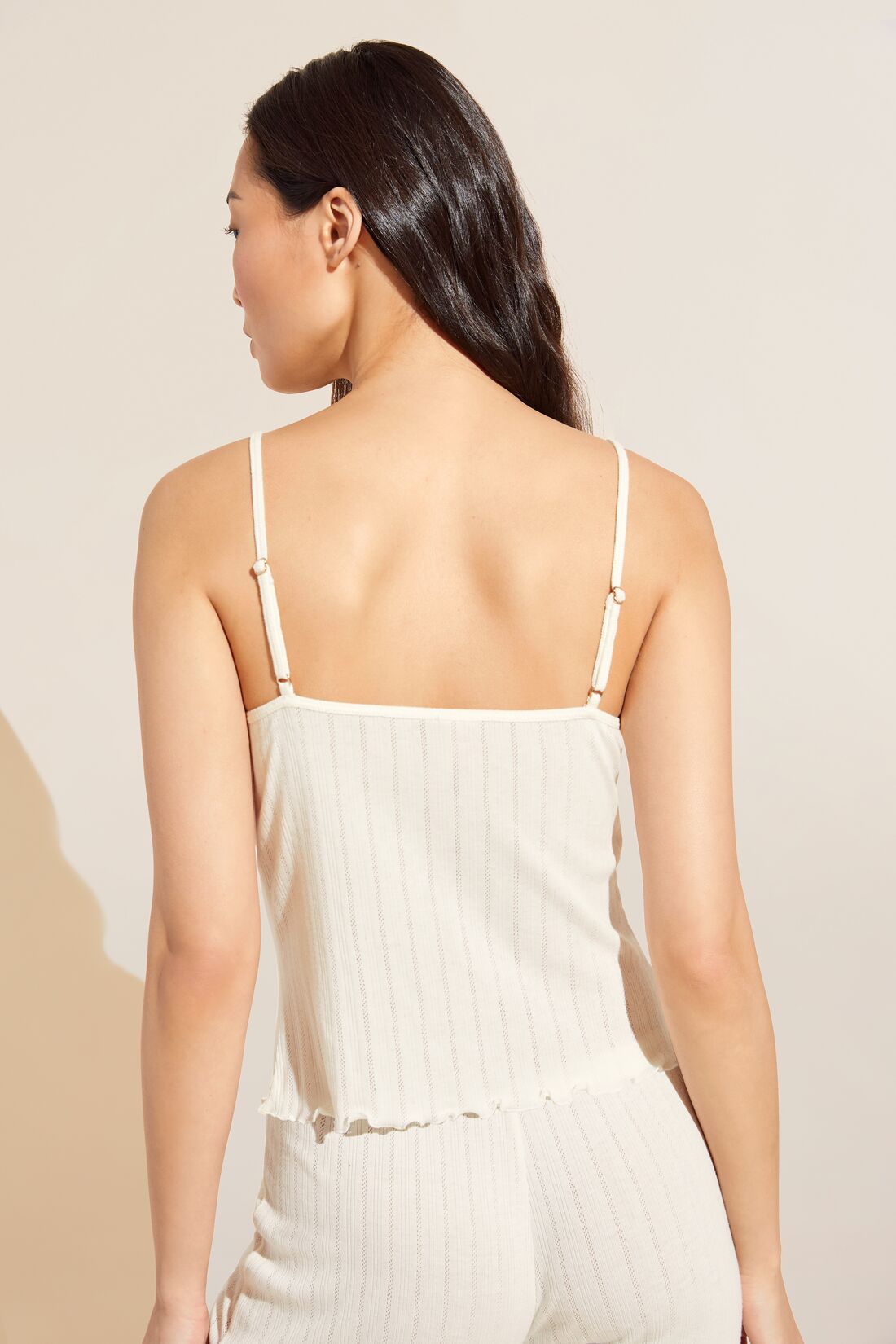 Pointelle Cami - Ivory