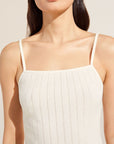 Pointelle Cami - Ivory