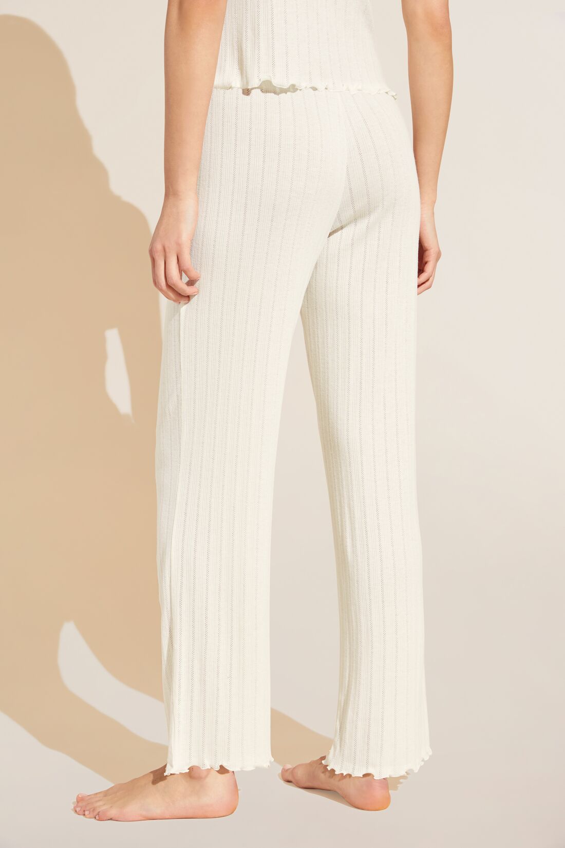Pointelle Pant - Ivory
