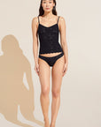 Soft Stretch Recycled Lace Cami - Black