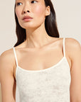 Soft Stretch Recycled Lace Slip - Ivory