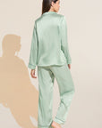 Inez Washable Silk Long PJ Set