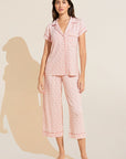 Gisele Printed TENCEL™ Modal Short Sleeve Cropped PJ Set