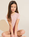 Kids Printed TENCEL™ Modal Unisex Short PJ Set