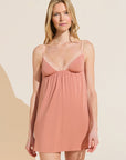 Flora TENCEL™ Modal Chemise - Rouge Pink/Rose