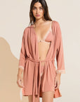Flora TENCEL™ Modal Front Closure Bralette - Rouge Pink/Rose