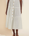 Nolita Cotton Eyelet Beach Skirt