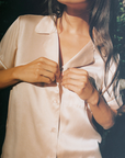 Inez Washable Silk Short PJ Set