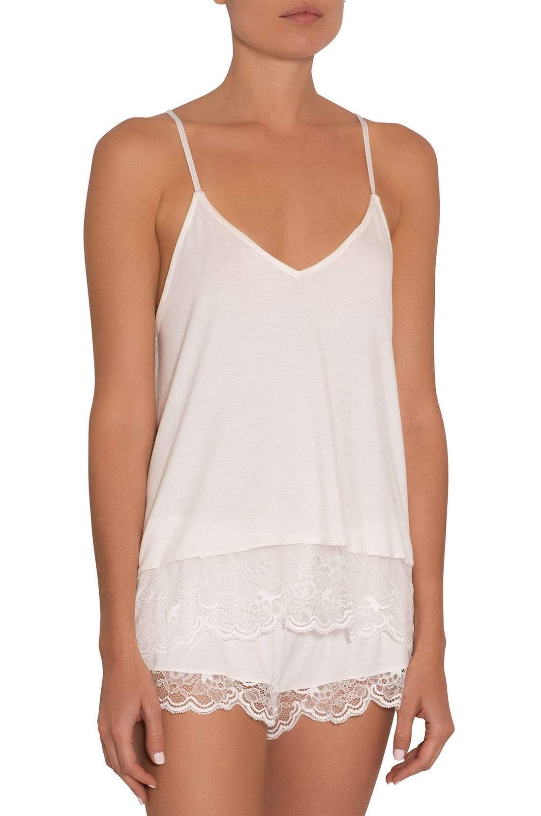 Carmela Modal Top - Ivory