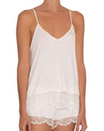 Carmela Modal Top - Ivory