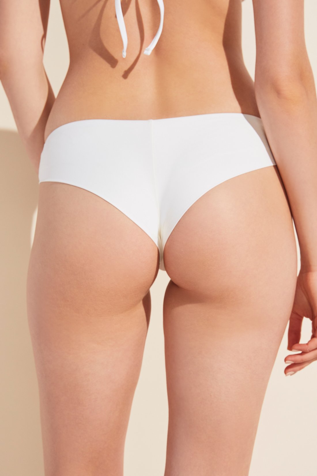 Coco Smooth Bikini Bottom - Ecru