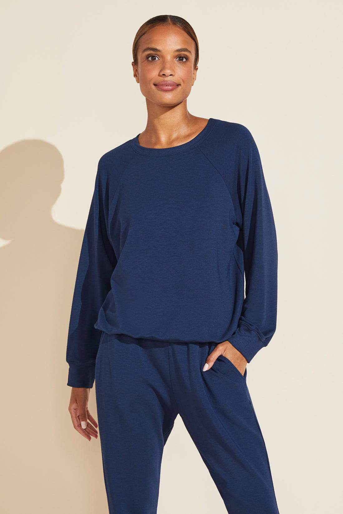 Blair French Terry Sweatshirt - Navy