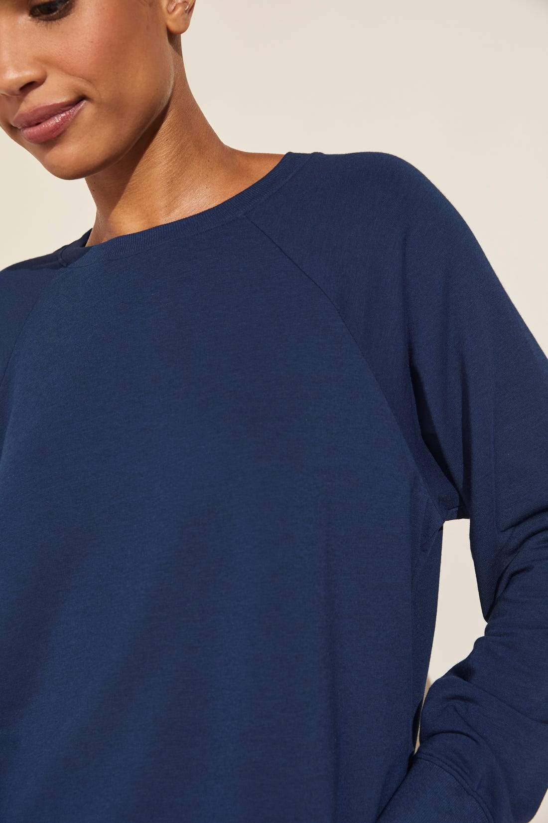 Blair French Terry Sweatshirt - Navy