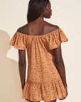 Beth Eyelet Cover-Up - Pecan