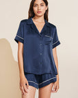 Inez Washable Silk Short PJ Set