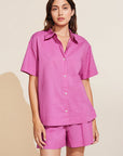 Organic Sandwashed Cotton Short PJ Set