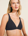 Pima Stretch Cotton V Bralette